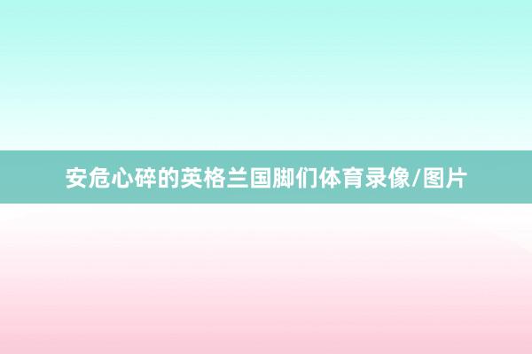 安危心碎的英格兰国脚们体育录像/图片