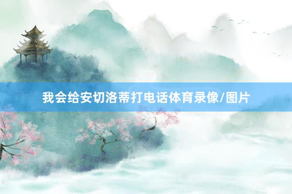 我会给安切洛蒂打电话体育录像/图片