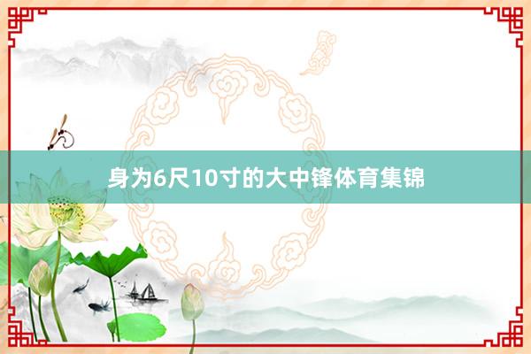 身为6尺10寸的大中锋体育集锦