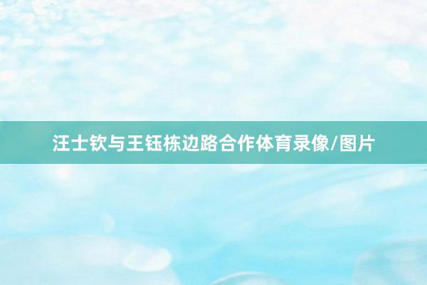 汪士钦与王钰栋边路合作体育录像/图片