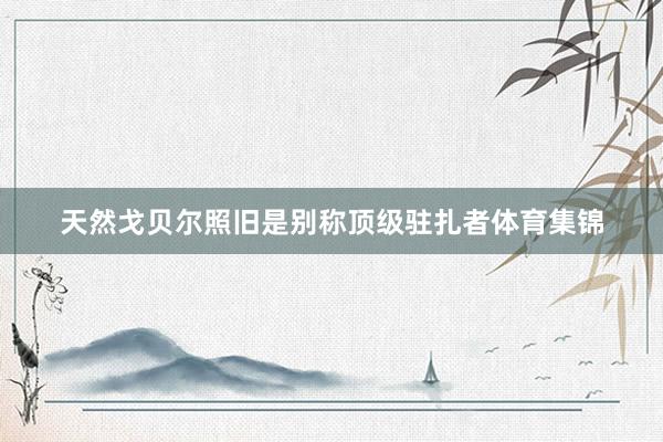 天然戈贝尔照旧是别称顶级驻扎者体育集锦