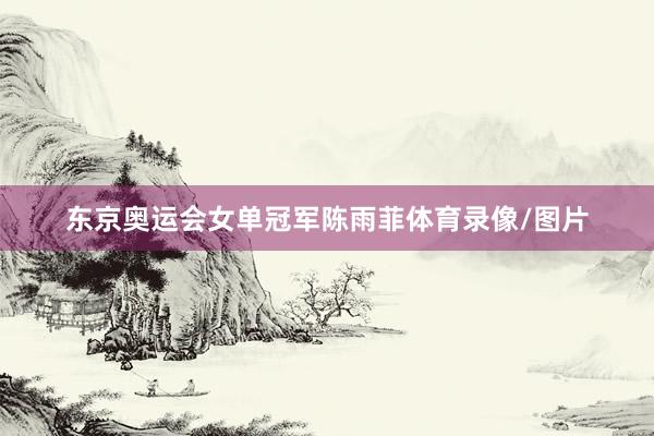 东京奥运会女单冠军陈雨菲体育录像/图片