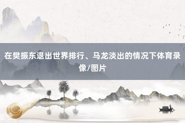 在樊振东退出世界排行、马龙淡出的情况下体育录像/图片