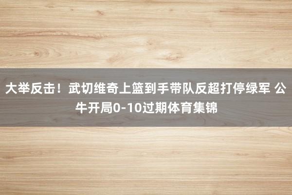 大举反击！武切维奇上篮到手带队反超打停绿军 公牛开局0-10过期体育集锦